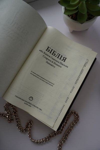 Біблія з декоративними куточками у шкіряній обкладинці &mdash; подарункове видання ILAF ILAF Book Біблія Куточки фото