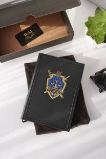 Подарунковий шкіряний щоденник ILAF A5 &mdash; &ldquo;Прокуратура&rdquo; ILAF A5 Прокуратура1 фото